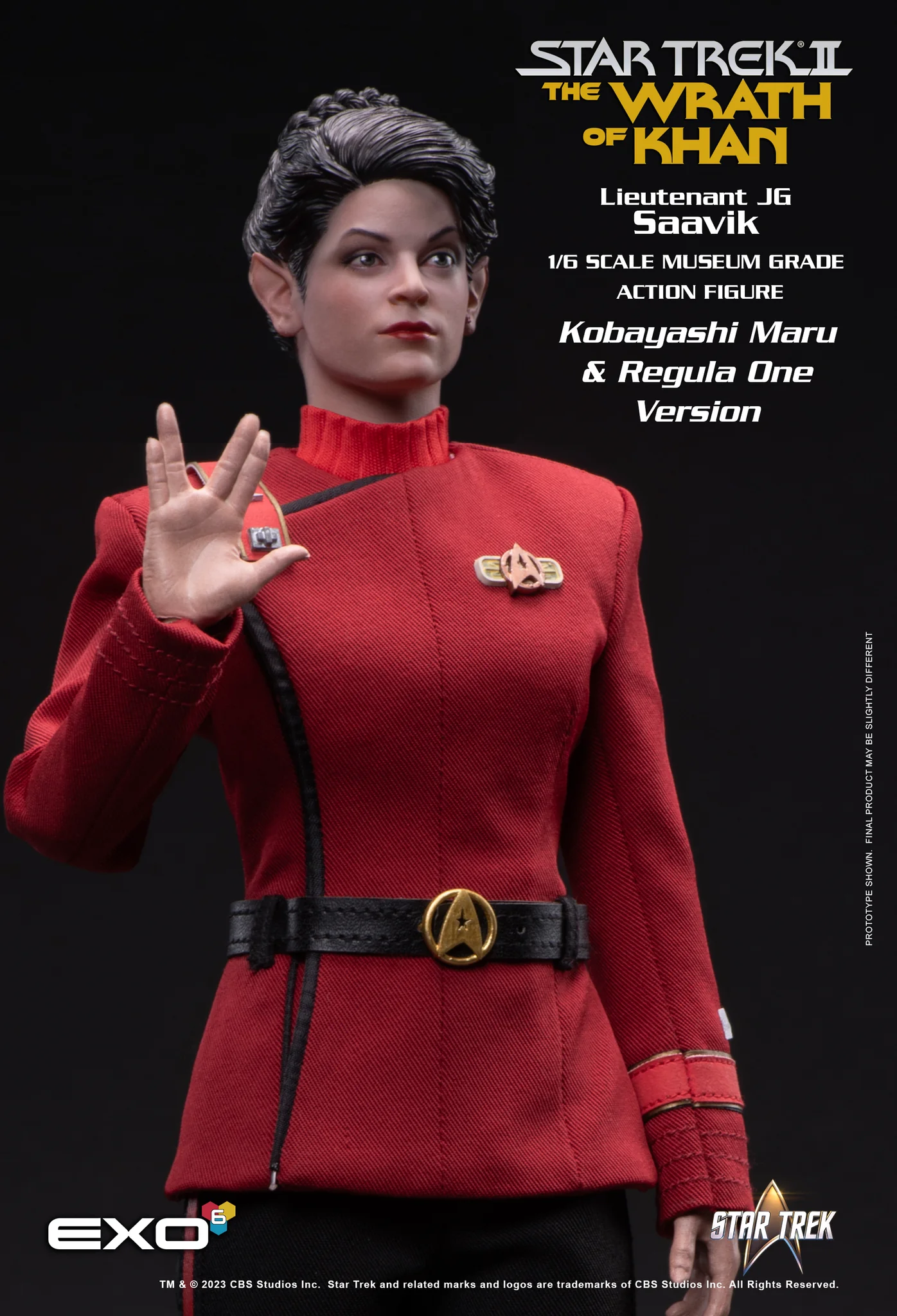  Artikelbild 1 des Artikels “1/6 Scale TWOK Lt JG Saavik, Regula One Edition Ex “