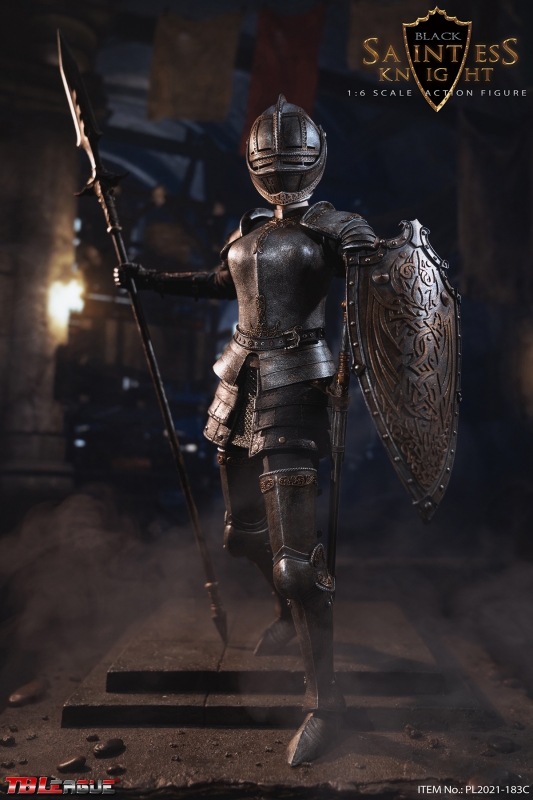  Product image 1 of the product “Saintess Knight – Black 1/6 Scale Action Figure ”