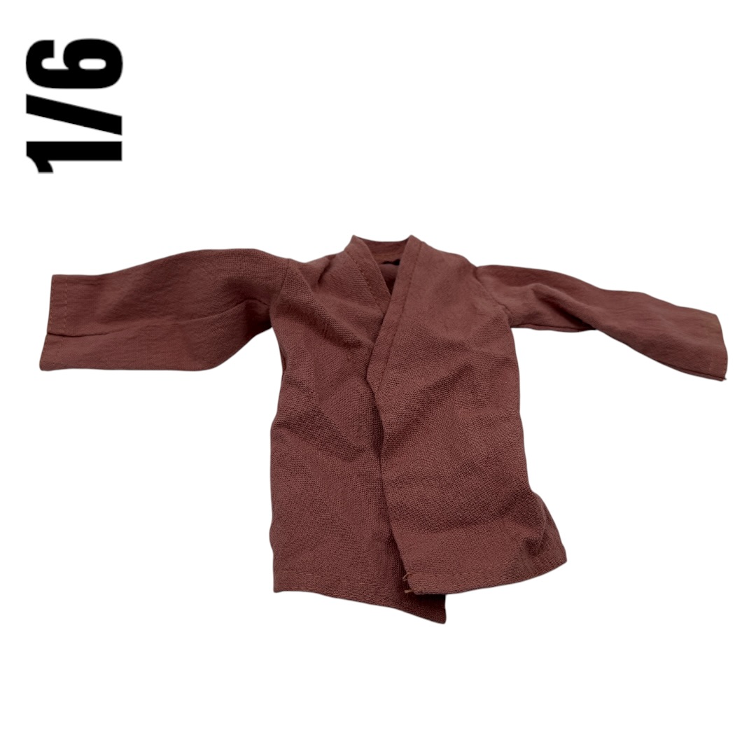  Product image 1 of the product ““1/6 Scale Samurai Kosode (RedBrown)” ”