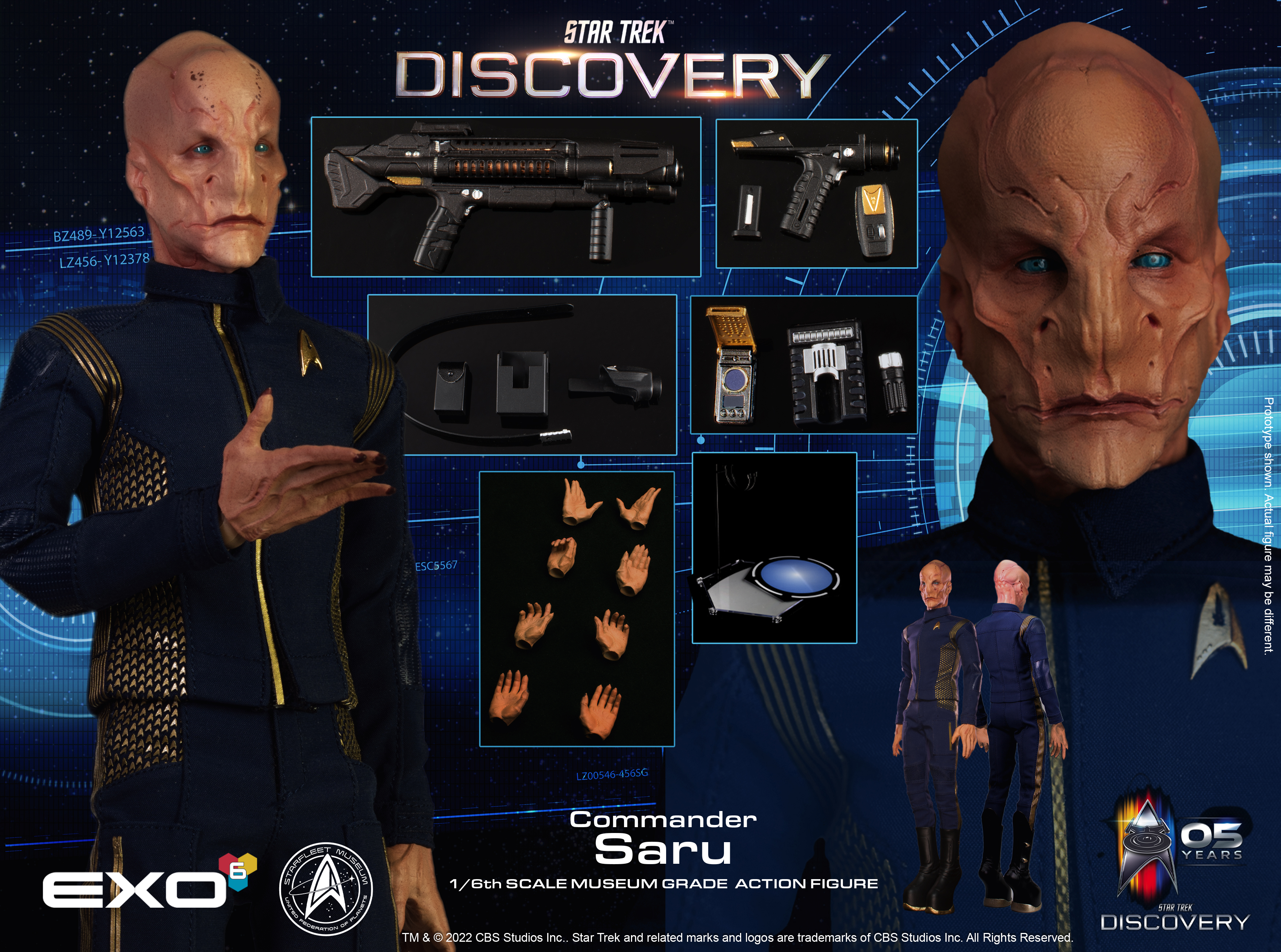  Artikelbild 1 des Artikels “Commander Saru   1:6 scale “