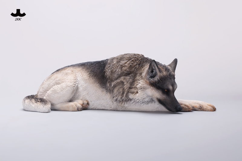  Artikelbild 1 des Artikels “1/6 Scale Schäferhund liegend (Grau) “