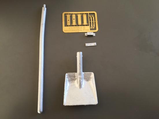  Artikelbild 1 des Artikels “Tiger  Schnee Schaufel in Metal mit Halterung “