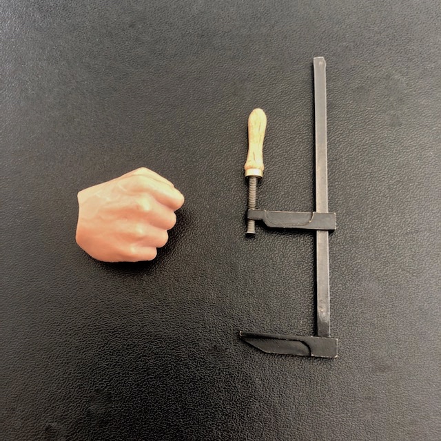  Product image 1 of the product “1/6  Screw Clamp handmade in wood and metal big ”