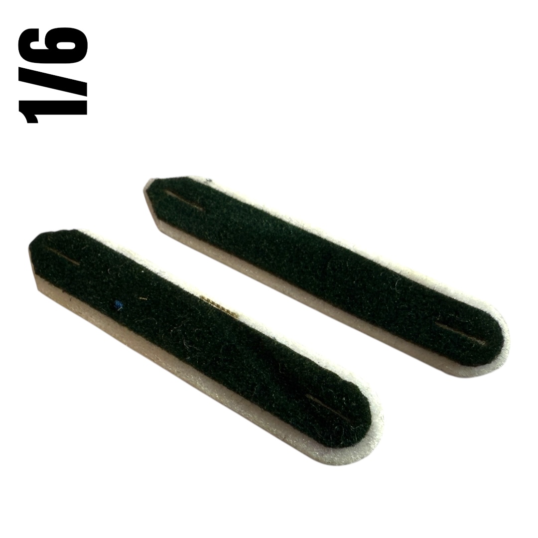  Artikelbild 1 des Artikels “Schulterklappen Infanterie Schwarz  1/6 “