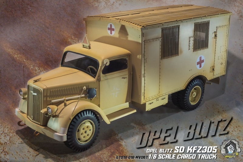  Product image 1 of the product “Sd.Kfz.305 Opel Blitz Truck Ambulance Version ”