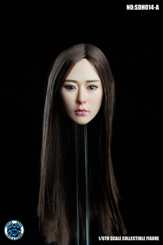  Artikelbild 1 des Artikels “Sexy Asian Head brown long Hair im Maßstab 1:6 “