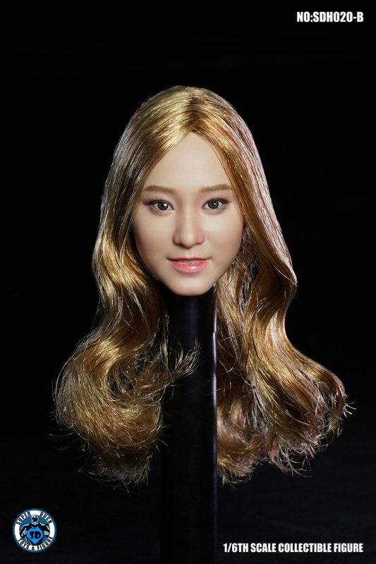  Artikelbild 1 des Artikels “Asian Head Blond Hair im Maßstab 1:6 “