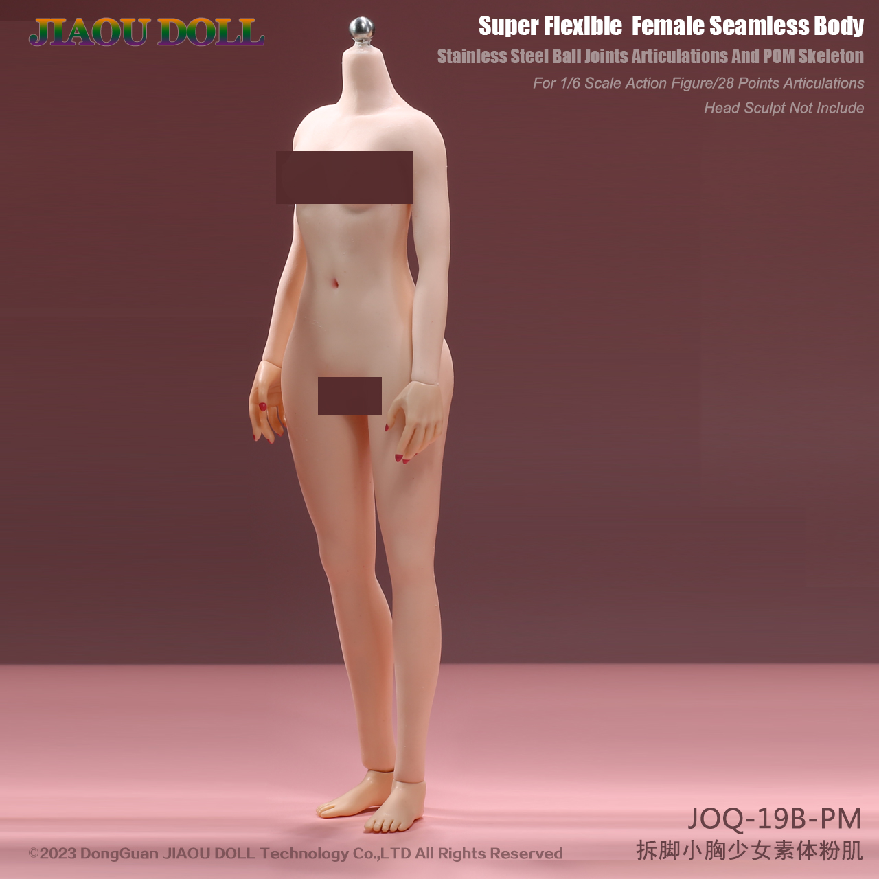  Artikelbild 1 des Artikels “Female  Seamless Body - kleine Oberweite - (Pink) 1:6 “