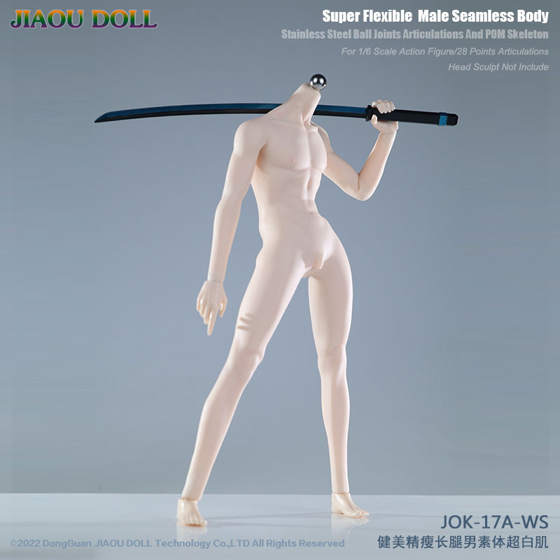  Artikelbild 1 des Artikels “Seamless Male Body 1:6 (Ultra White) “