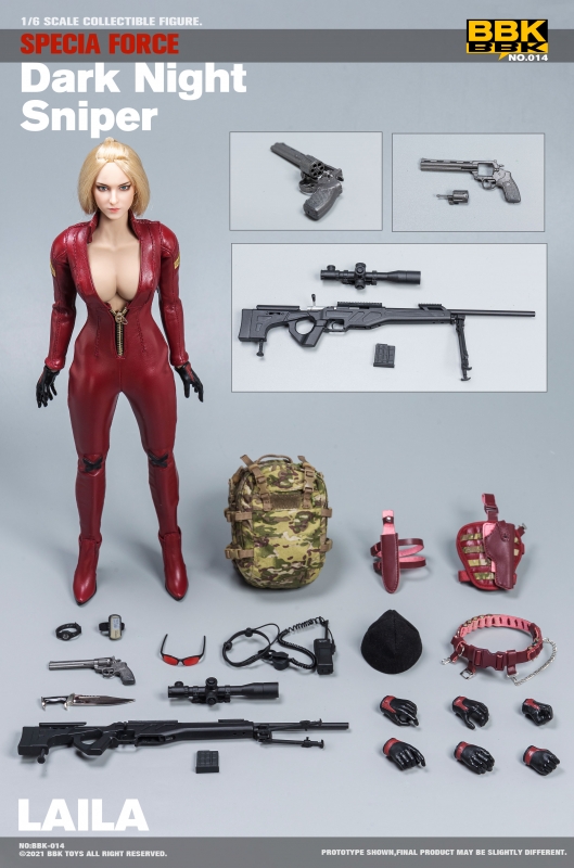  Product image 1 of the product “1:6 Special Force Dark Night Sniper Laila ”