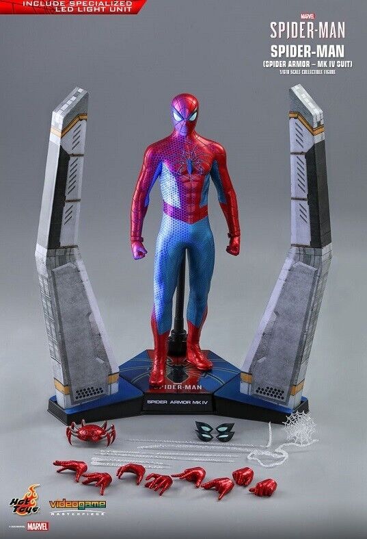  Artikelbild 1 des Artikels “Spider-Man Videogame Spider Armor MK IV Suit 1/6 Collectible Figure 30cm “