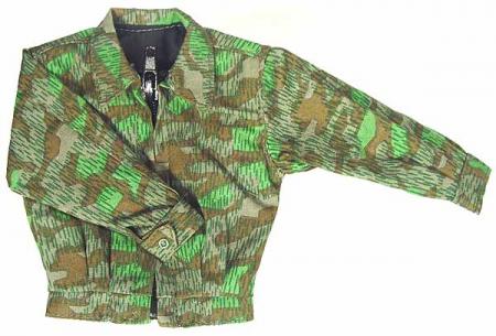 Product image 1 of the product “Splitertarn Jacke mit Reissverschluss Field made zipper-front splinter jacket ”