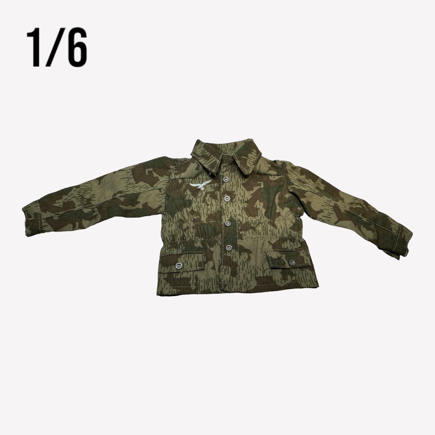  Product image 1 of the product “Luftwaffefelddivision modified Splinteruniform 1/6 ”