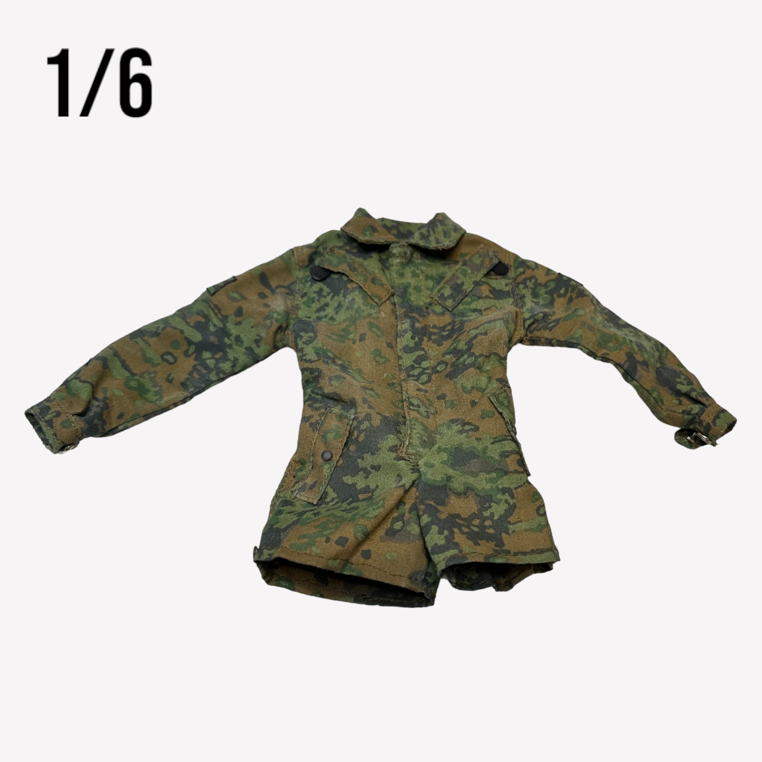  Product image 1 of the product “Fallschirmjägerbluse-Peadotpattern Jumpsuit M42 1/6 ”