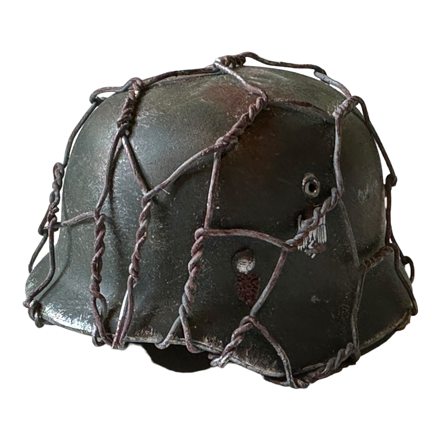  Product image 1 of the product “WH Helm M35 handpainted 1/6 in Metal (double Decal) ”