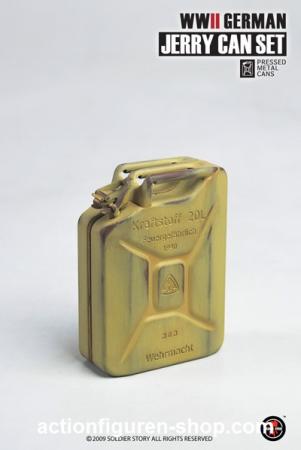  Product image 1 of the product “Benzin, Kanister METAL, Wehrmacht, Gelb ”