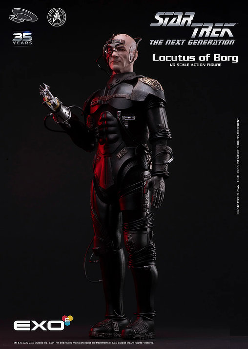  Artikelbild 1 des Artikels “Star Trek TNG Locutus 1:6 scale (LED version) “