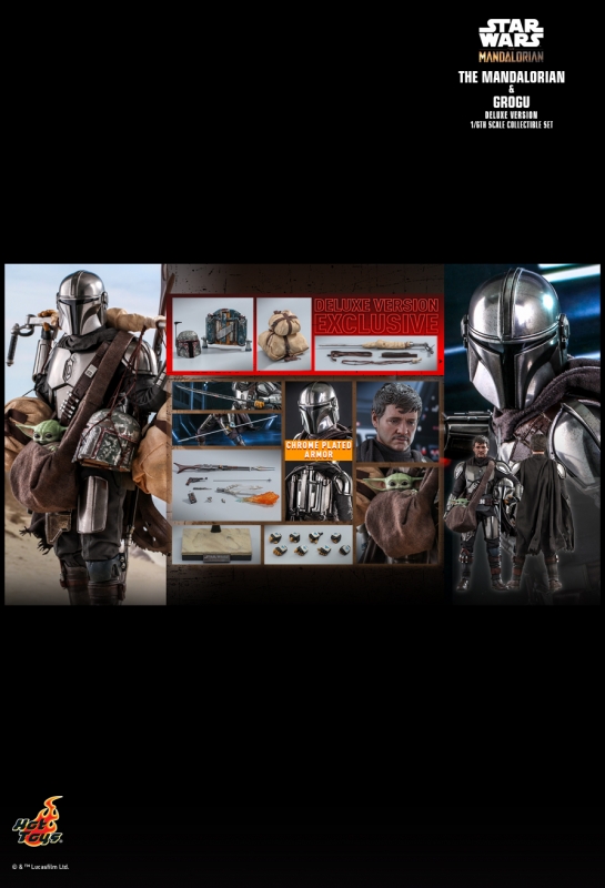  Artikelbild 1 des Artikels “Star Wars The Mandalorian and Grogu - Deluxe Version 1/6 “