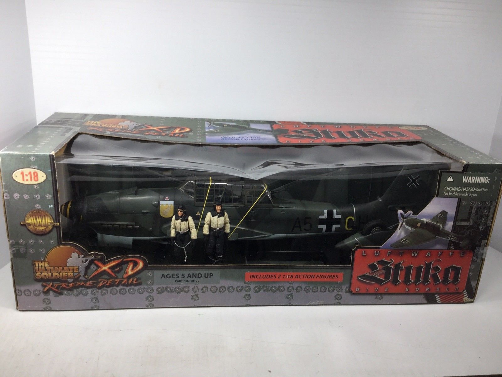  Product image 1 of the product “1:18 BF109  The Black Devil of Ukraine 1943 ”