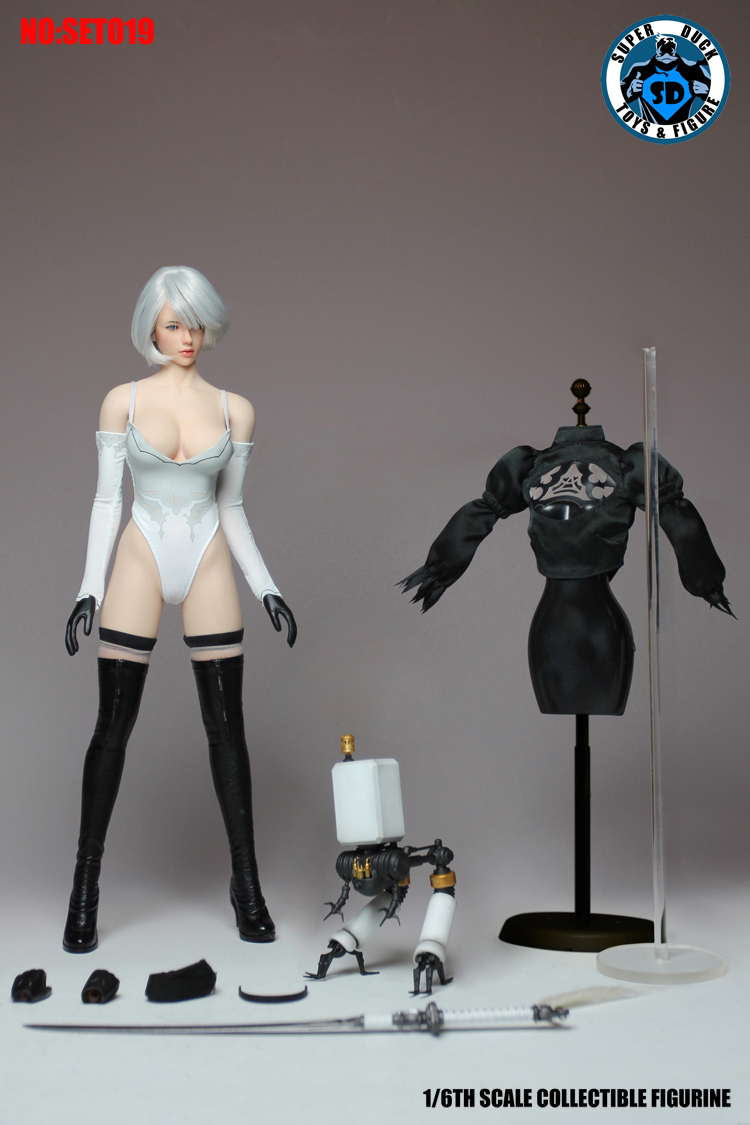  Product image 1 of the product “Female Nier Sexy Girl Set (Blue) 1/6 ”