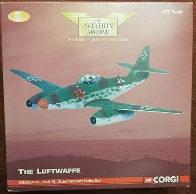 Product image 1 of the product “1:72ME262A-1a Red 13, Oberstletnant Heinz Bar, Kommandeur III./EJG 2 ”