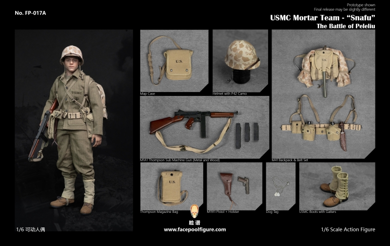  Artikelbild 1 des Artikels “The Battle Of Peleliu - USMS Mortar Team Snafu- in 1/6 scale “