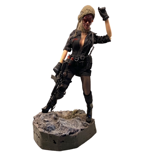  Artikelbild 1 des Artikels “The Dead World Female Zombie 1:6th scale action figure “