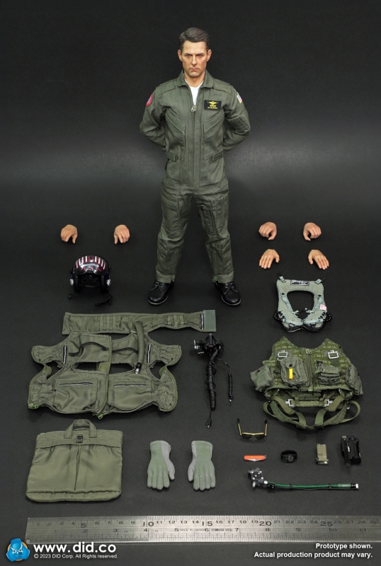  Product image 1 of the product “Captain Pete Mitchell - US Navy Fighter Weapons School Instructor F/A-18E Pilot - in 1/6 scale ”
