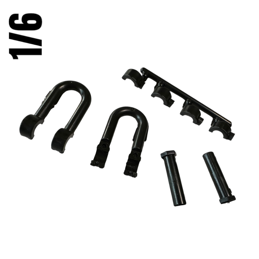  Product image 1 of the product “Set of German Tow Shakles in Plastik 1/6 ”