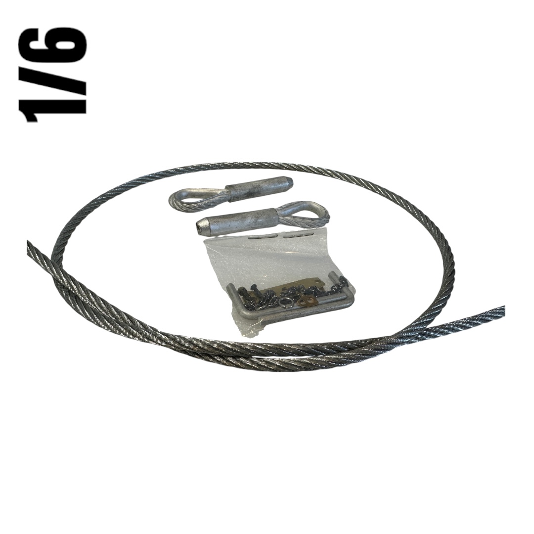  Product image 1 of the product “Tow Rope Set  (Panzer IV Ausf A-E, JPZ & Stug IV) 1/6 (KIT) ”