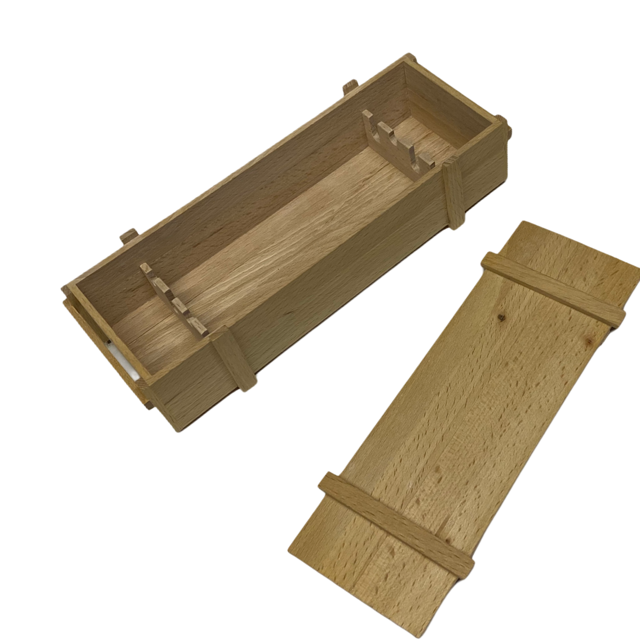  Product image 1 of the product “1:6 Transportkiste K98 handgefertigt Messinggriff ”