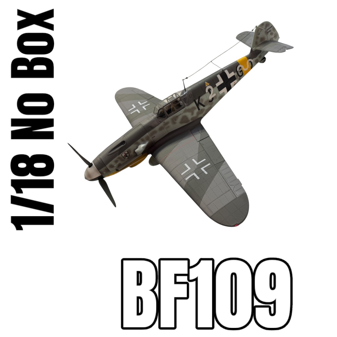  Product image 1 of the product “1:18 WWII LUFTWAFFE MESSERSCHMITT ME-109E-4 USED ”