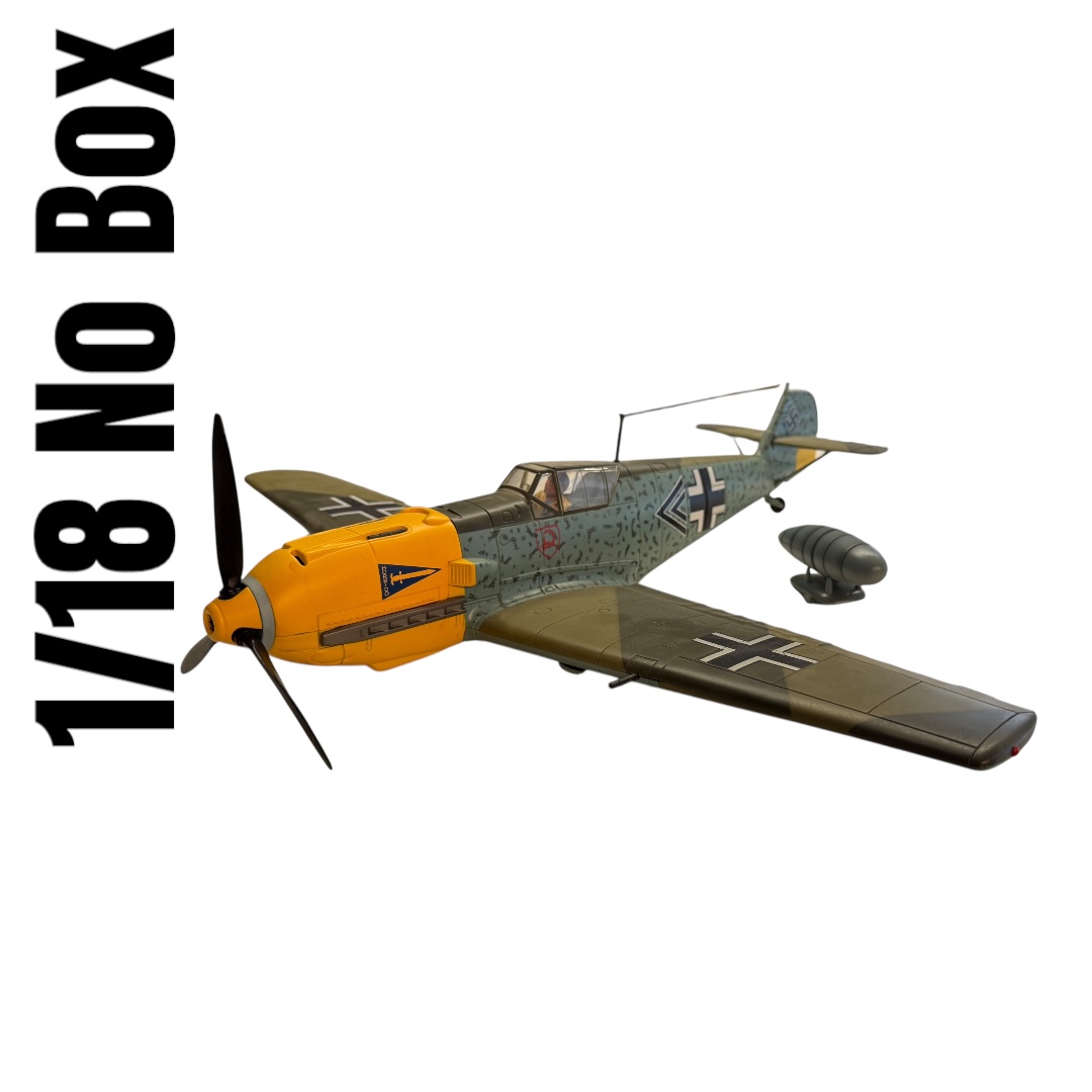  Product image 1 of the product “1:18 WWII LUFTWAFFE MESSERSCHMITT ME-109E-4 USED ”