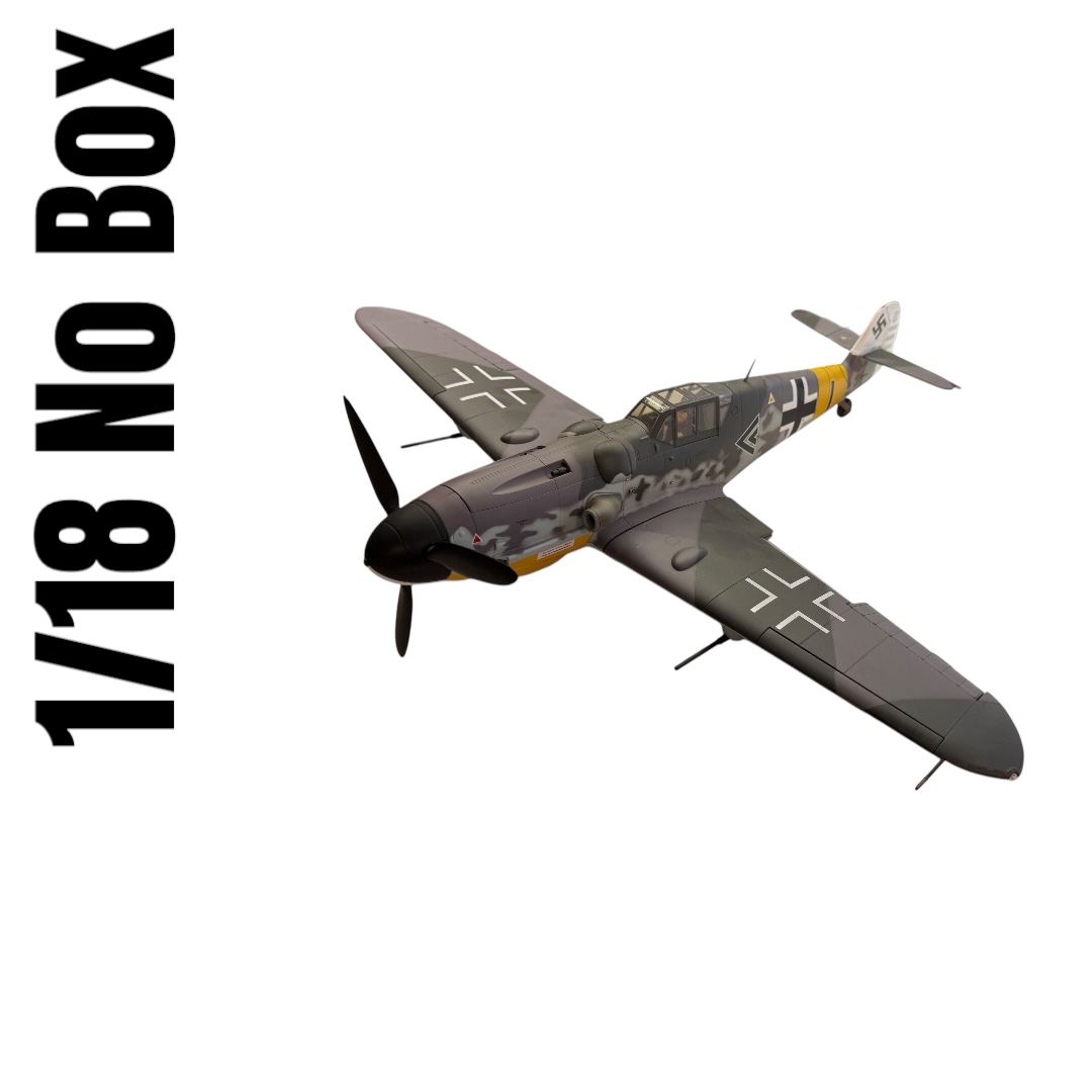  Product image 1 of the product “1:18 WWII LUFTWAFFE MESSERSCHMITT ME-109E-4 USED ”