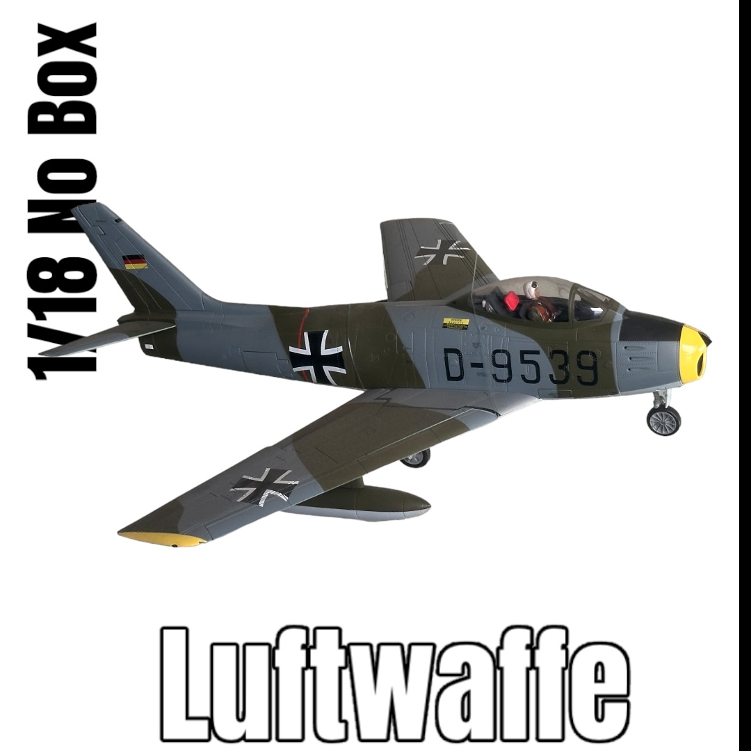  Product image 1 of the product “1:18 F-86 SABRE. LUFTWAFFE no Box ”