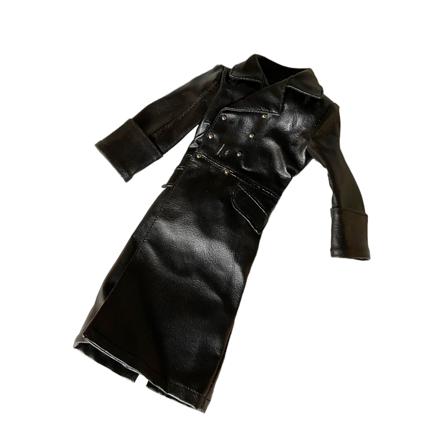  Product image 1 of the product “Coat Black leatherlike  1/6 ”
