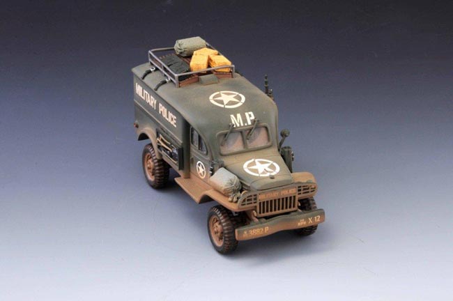  Product image 1 of the product “WWII: WC54 Dodge MP Wagon Normandy version with 1 driver figure ”