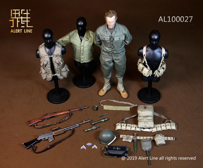  Product image 1 of the product “US WWII WWII US Army Suit Set 1/6 ”