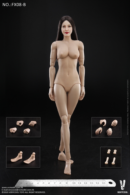  Product image 1 of the product “1/6 Female Asia Figur with (High Style) Hair 3.0 ”