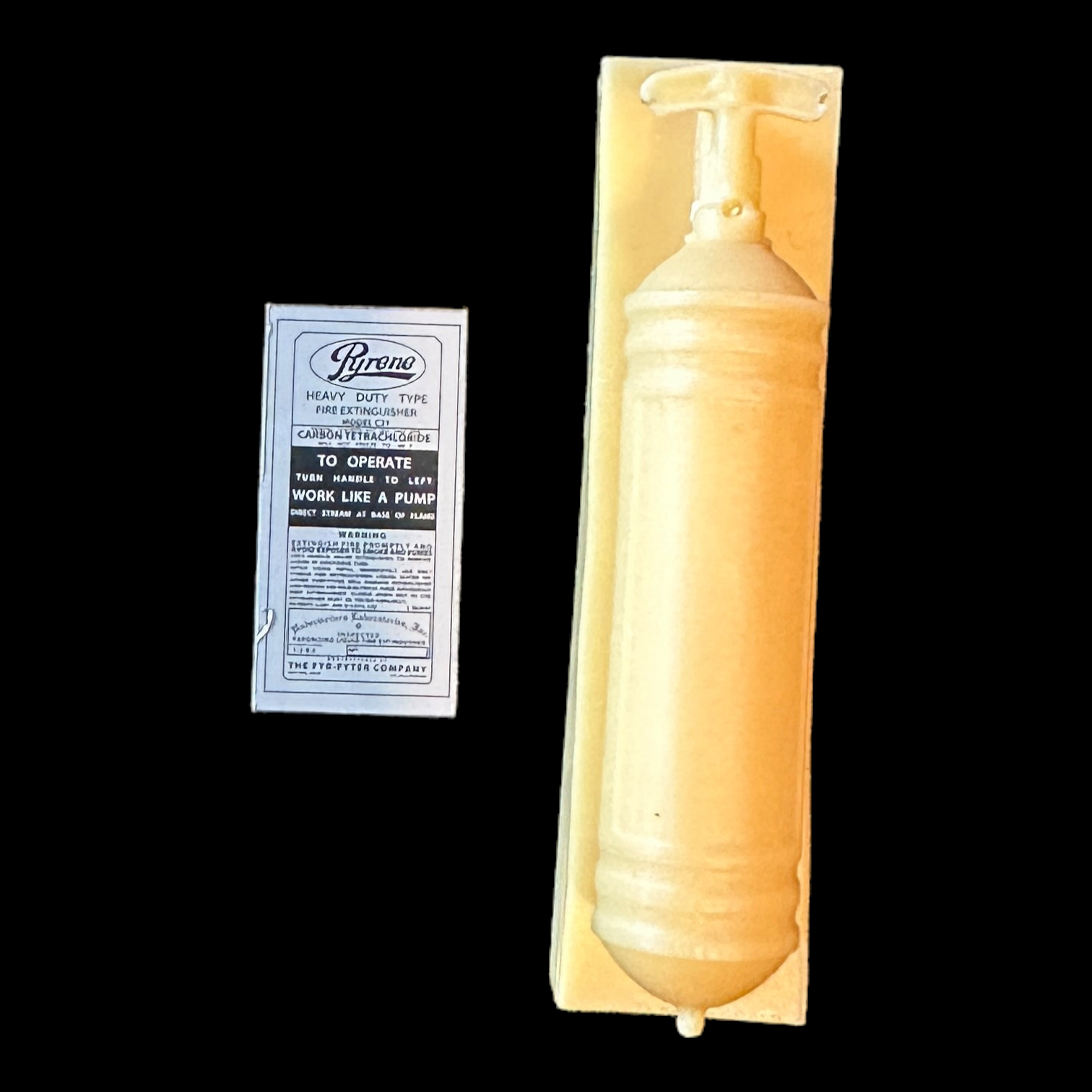  Artikelbild 1 des Artikels “US Pyrene Extinguisher 1/6 with Plate “
