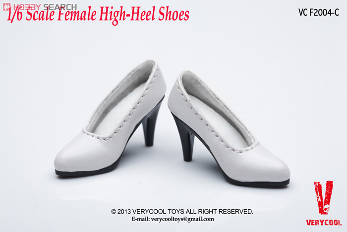  Artikelbild 1 des Artikels “High Heels weiss 1:6 “