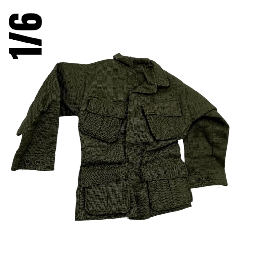  Artikelbild 1 des Artikels “Tropical Combat Uniform Jacket (Jungle Fatigues) in Olive 1/6 “