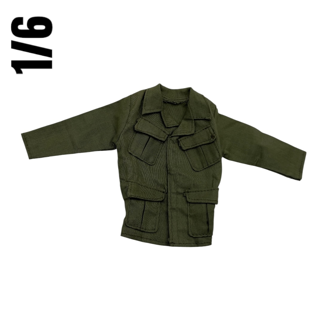  Artikelbild 1 des Artikels “Tropical Combat Uniform Jacket (Jungle Fatigues) in Olive 1/6 “