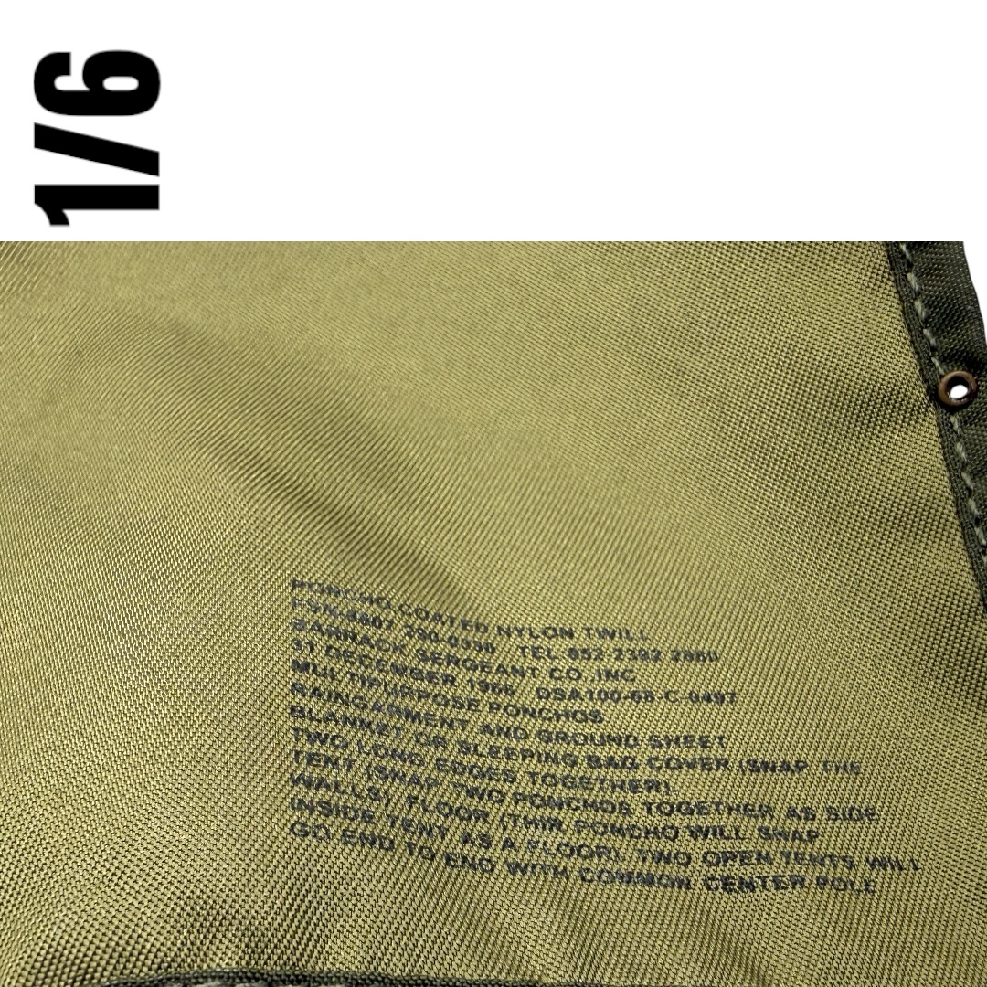  Artikelbild 1 des Artikels “Raincoat Poncho (Olive Drab) 1/6 “