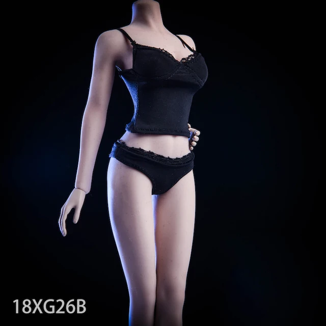  Artikelbild 1 des Artikels “1/6 Female Underwear Set  (Black) “