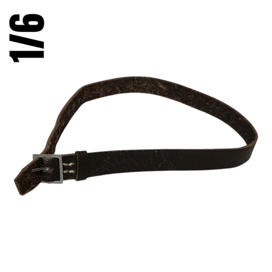  Product image 1 of the product “Belt in leather 1/6 BLK ”