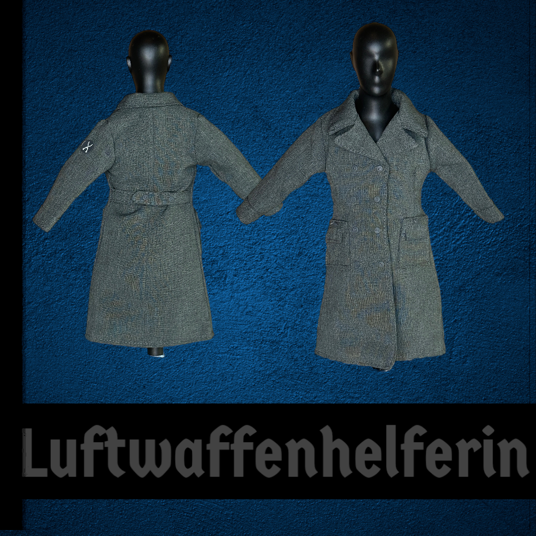  Artikelbild 1 des Artikels “Female Luftwaffenhelferinmantel  1/6 “