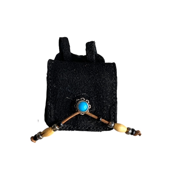  Artikelbild 1 des Artikels “Western Indien leather Bag Handmade 1:6 “