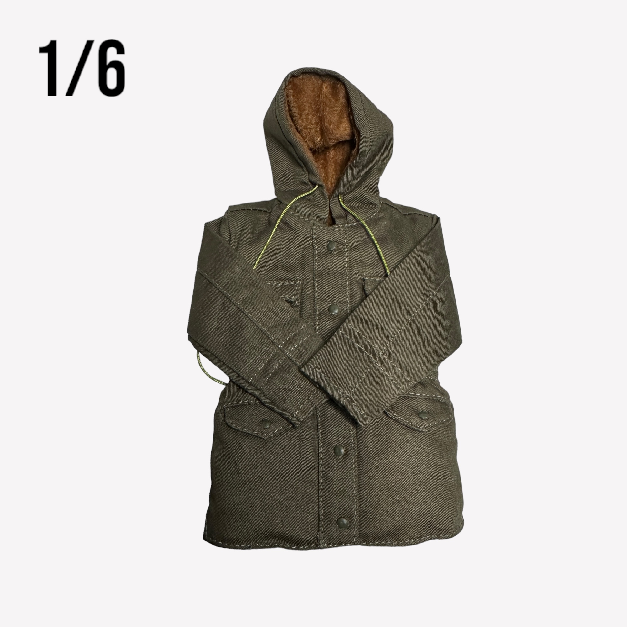  Artikelbild 1 des Artikels “M40 Winterparka mit Kaputze und Futter 1:6 (zum knöpfen) “