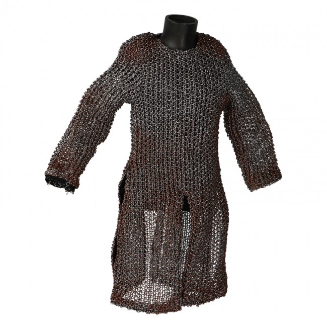  Artikelbild 1 des Artikels “Kettenhemd Lang  Hauberk (Grey)  1/6 “